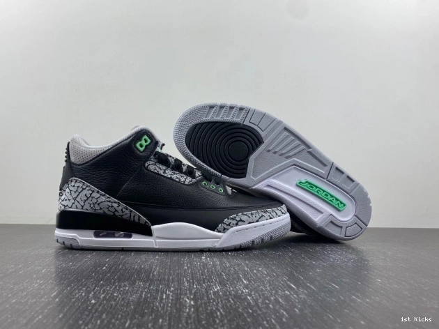 Jordan Air Glow Green 3 CT8532-031 0704